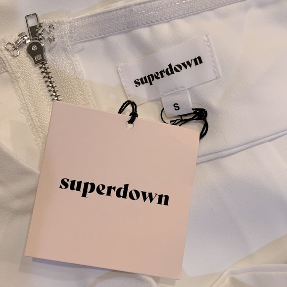 Superdown Remy Bandeau Pant Set in White Size S from REVOLVE - Picture 8 of 8